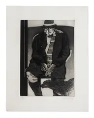 Man by Benedicto Cabrera, Print 2/25, sold Oct 2017