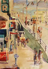 Hugo Yonzon, Untitled, Watercolor on paper