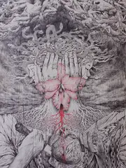 Sayid Cedicol, Sumpaan sa Puno ni Magdusa, Ballpen on cardboard