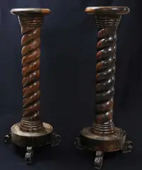 (Late 19th Century, Kamagong Pedestals, kamagong