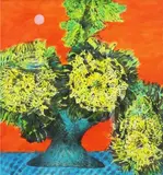 Vase by Juvenal Sansó Garrit, water color on paper, sold Oct 2016