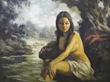 Simon Saulog, Nude