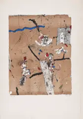 Horst Janssen, Juwelier, 1959, Farblithografie auf Velin