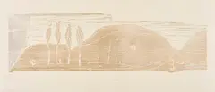 Gerhard Altenbourg, Inne werden, 1979, Holzschnitt auf Bütten