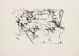 Peter Brüning, Ohne Titel, 1961, Lithografie auf Velin