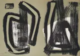 Fritz Winter, Ohne Titel, 1955, Farblithografie auf Velin