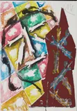 Markus Lüpertz, "Parsifal", Um 1994, Öl auf Leinwand
