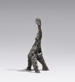 A. R. Penck, Delphi heliotroph (Modell zur Großskulptur), 1992, Bronze, dunkelbraun patiniert