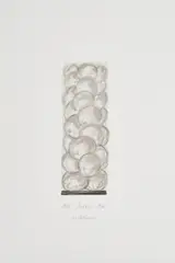 W. Hoffmann, Bubbles, 2005, Farblithografie auf SAUNDERS England, WATERFORD SERIES (Wasserzeichen/Trockenstempel)