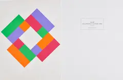 Dreier-Rhythmus in vier Farben by Max Bill, 1985, Mappe mit 1 Farbserigrafie auf Japan, sold Mar 2022
