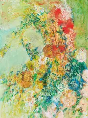 Klaus Straubinger, Ohne Titel, 1987, Öl auf Leinwand