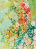 Klaus Straubinger, Ohne Titel, 1987, Öl auf Leinwand