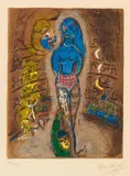 Ohne Titel by Marc Chagall, 1967, Farblithografie auf Velin, sold Jun 2022