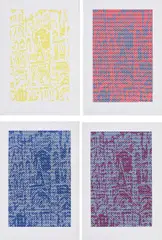 Cathedrals and Haystacks by Roy Lichtenstein, 1969, Kassette mit 13 Reproduktionen. Jeweils: Offset auf leichtem Karton, sold Mar 2022