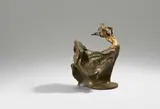 Bernhard Hoetger, Tänzerin, Ca. 1900 (Entwurf), Bronze, hellbraun patiniert