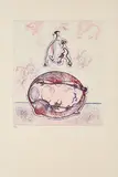 Max Ernst, Après moi le XXe siècle, 1971, Farblithografie auf Japan