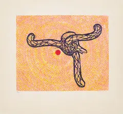 Affiche pour l'Orangerie by Max Ernst, 1971, Farblithografie auf Japan, sold May 2022