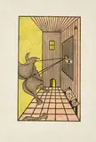 Max Ernst, Aus: Brusberg Dokument 3, Max Ernst: Jenseits der Malerei - Das grafische Ouvre, 1972, Farblithografie auf Japan