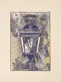 Max Ernst, Aus: Georges Ribemont-Dessaignes,<br /> La ballade du soldat, 1972, Farblithografie auf Japan