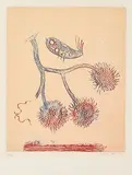 Max Ernst, Aus: Max Ernst ne pleint plus!..., 1972, Farblithografie auf Velin