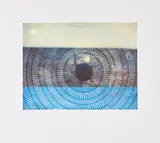 Max Ernst, Der versunkene Mond, 1973, Farbfotolithografie auf BFK RIVES (Wasserzeichen)