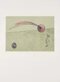 Max Ernst, Aus: Werner Spies, Max Ernst - Collagen. Inventar und Widerspruch., 1974, Farblithografie auf Arches (Wasserzeichen)
