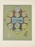 Max Ernst, Zivilisation, 1975, Farblithografie auf festem Velin