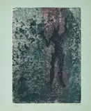 Max Ernst, Aus: Alain Bosquet, Paroles peintes, 1959, Farbradierung auf Japanpapier
