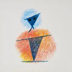 Aus: documenta. Druckgraphik by Max Ernst, 1959, Offset auf leichtem Karton, sold May 2022