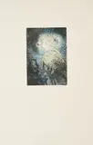 Max Ernst, Ohne Titel, 1965, Farbaquatintaradierung auf Arches FRANCE (Wasserzeichen)