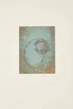 Max Ernst, Terre des nébuleuses, 1965, Farbaquatintaradierung auf RIVES (Wasserzeichen)