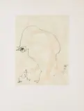 Max Ernst, Bonjour, 1966, Farbradierung auf Velin