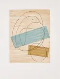 Max Ernst, Papier peint, 1967, Farbradierung auf RIVES (Wasserzeichen)