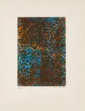Max Ernst, Aus: Patrick Waldberg, Aux petits agneaux, 1971, Farblithografie auf Japan