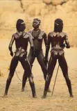 3 Tänzerinnen (Aus: Nuba) by Leni Riefenstahl - Handeln Wir Nicht!, 2001, Dye-transfer, sold Jun 2022