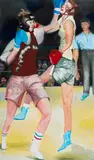Rob Thom, "To The Mode Of The Music Of This Dance", 2003, Acryl auf Holz