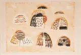 Zoran Mušič, Femmes dalmates, 1954, Farblithografie auf Velin