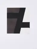 Pierre Soulages, Aus: Kinderstern, 1989, Farbserigrafie auf Velin
