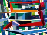 Torben Giehler, "FLASH GORDON", 2006, Acryl auf Leinwand