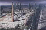 Markus Matthias Krüger, Kleine Ruine mit Schornstein