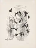 Toros y Toreros by Pablo Picasso, 1961, Lithografie auf Velin, sold Apr 2022