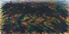 Max Uhlig, "Katharinenberg", 1982, Öl auf Leinwand