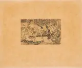 James Ensor, Le Bal Fantastique, 1889, Radierung auf Velin