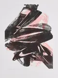 Karl Otto Götz, Belmy, 1986, Farblithografie auf BFK RIVES (Wasserzeichen)