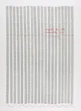Joseph Beuys, Countdown 2000, 1981, Farboffset auf Velin