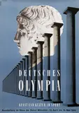 Richard Roth, Deutsches Olympia. Kunst und Kulter im Sport München, 1956, poster