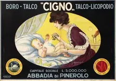 Giuseppe Minonzio, Cigno Talco, poster