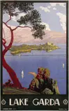 Severino Trematore, Lake Garda, 1924, poster