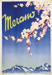 Franz Lenhart, Merano, 1939, poster