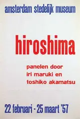 hiroshima 1945 by Willem Sandberg, 1957, poster, sold Nov 2014